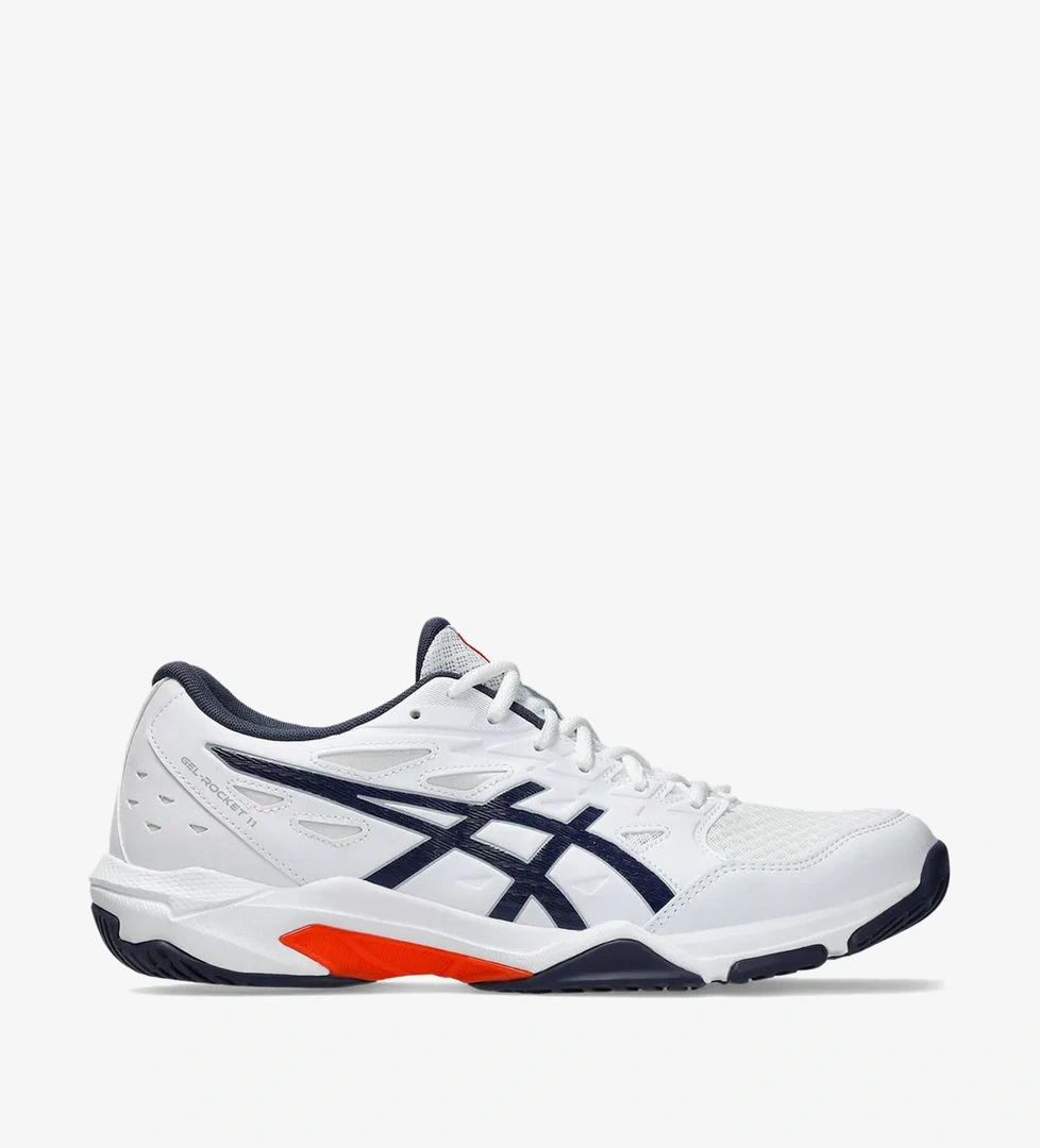 Asics Gel Rocket 11 Erkek Beyaz Voleybol Ayakkabısı - Görsel 1