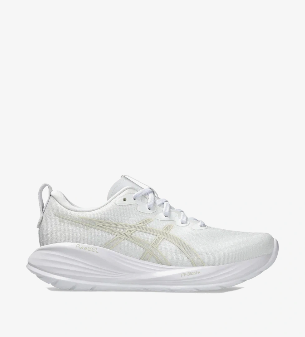 Asics Gel Cumulus 27 Kadın Beyaz Koşu Ayakkabısı