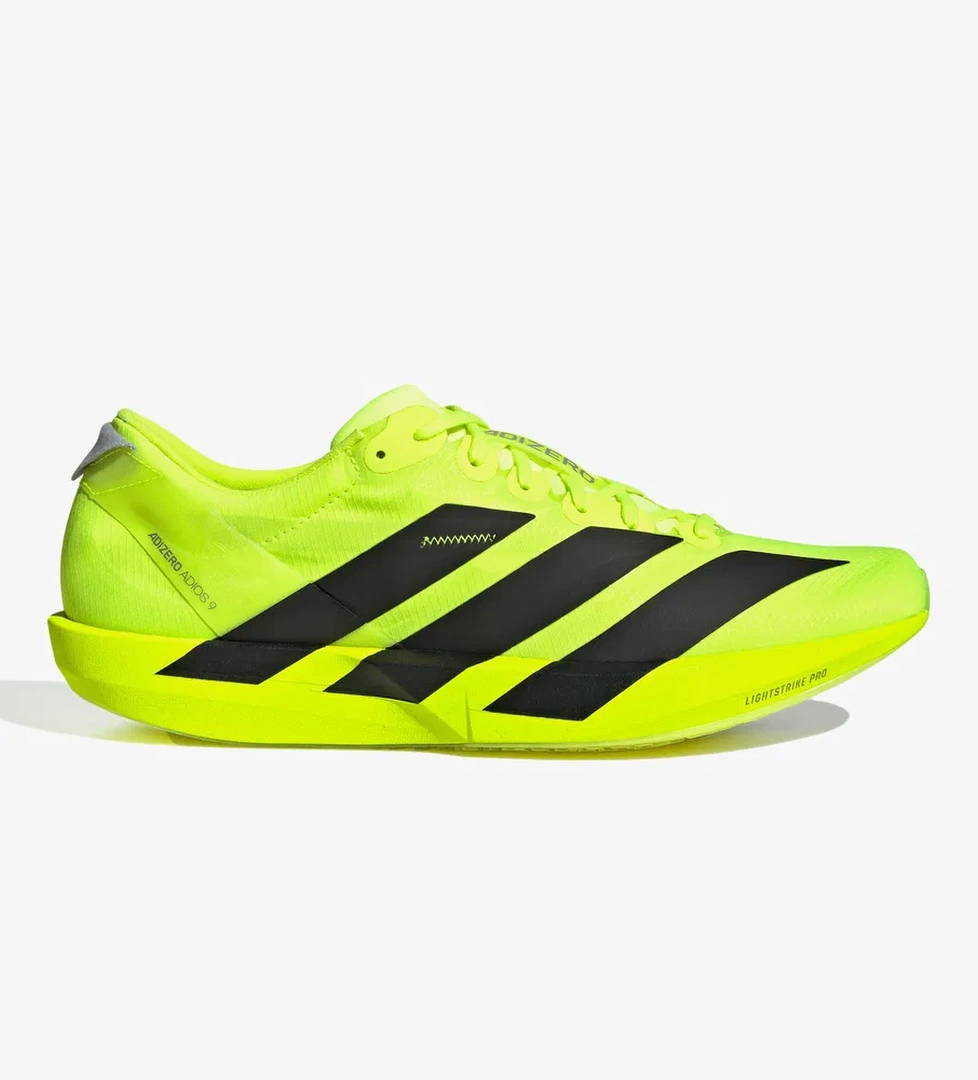 adidas Adizero Adios 9 Erkek Yeşil Koşu Ayakkabısı