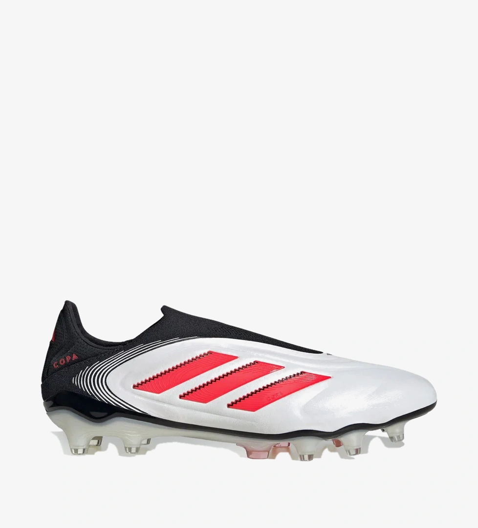 adidas Copa Pure 3 Elite Bağcıksız Erkek Beyaz Çim Saha Kramponu