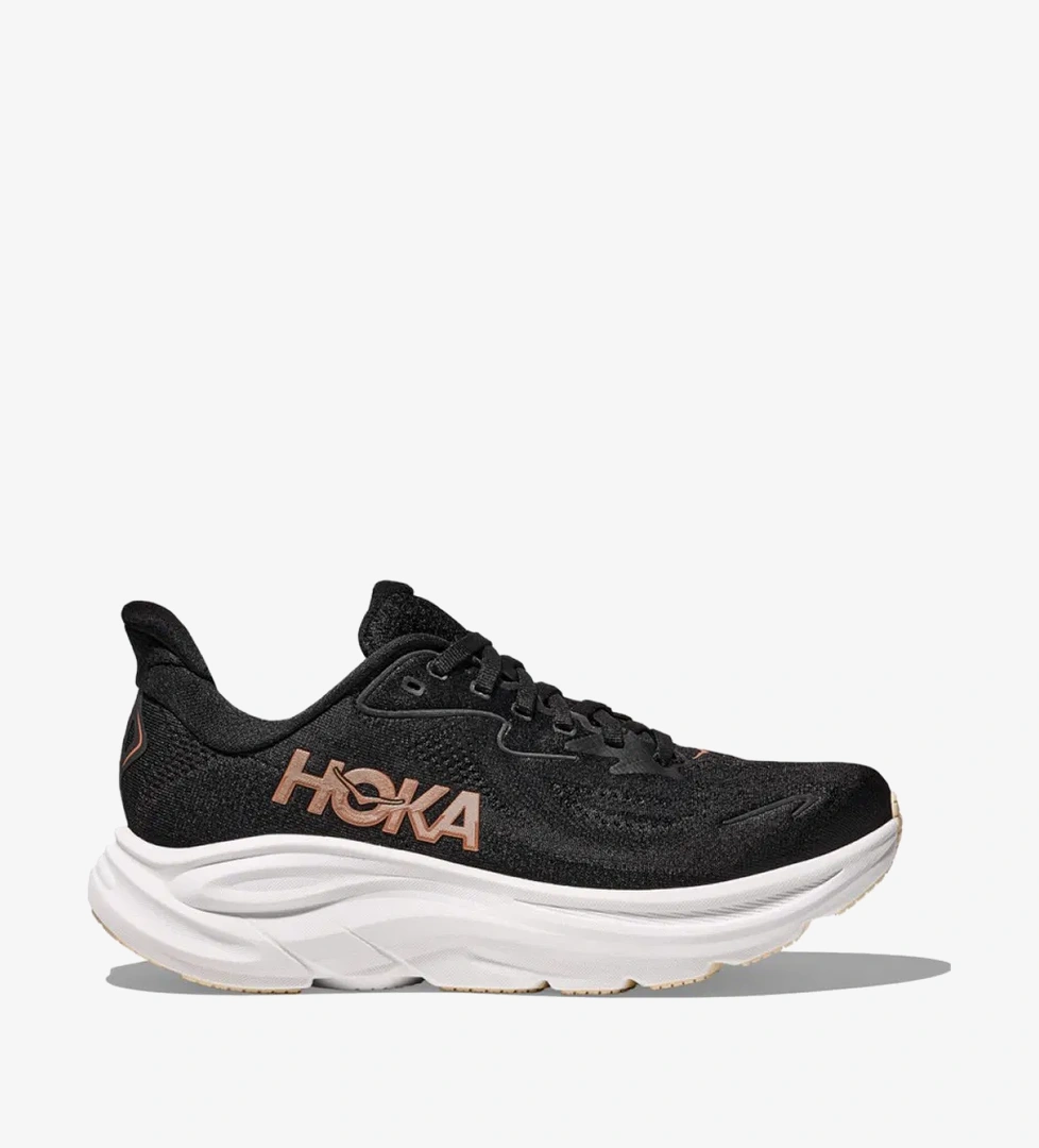 Hoka Clifton 10 Kadın Siyah Yol Koşu Ayakkabısı