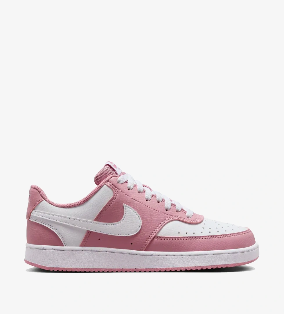 Nike Court Vision Low Next Nature Kadın Pembe Spor Ayakkabı - Görsel 1