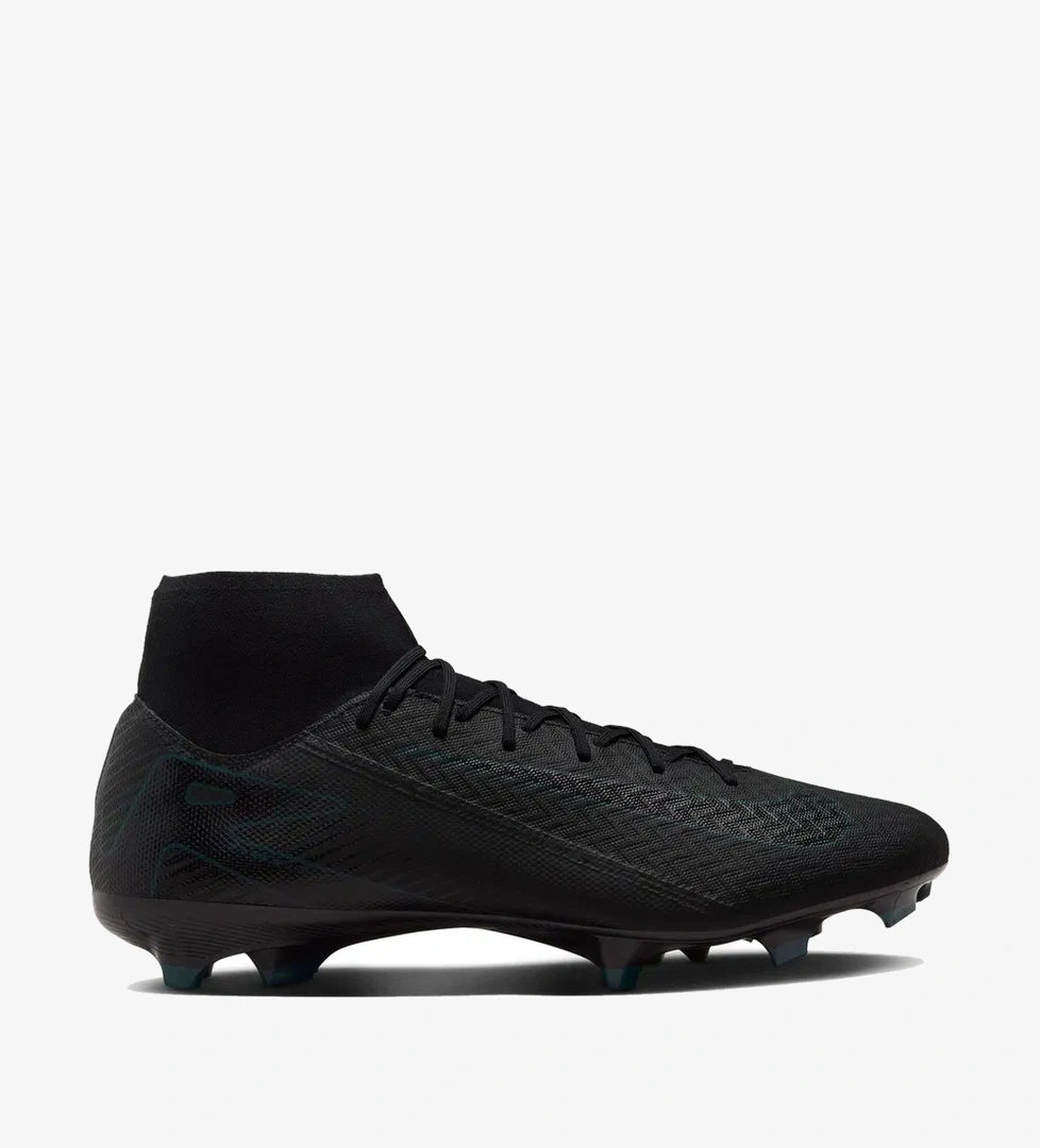 Nike Mercurial Zoom Superfly 10 Acad Fg/Mg Erkek Siyah Çim Saha Kramponu
