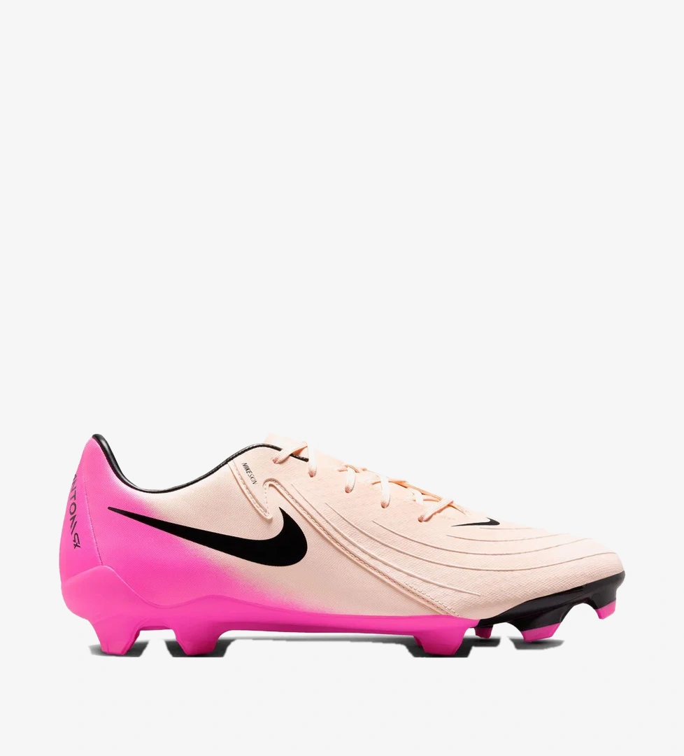 Nike Phantom Gx Academy Fg/Mg Erkek Pembe Çim Saha Kramponu