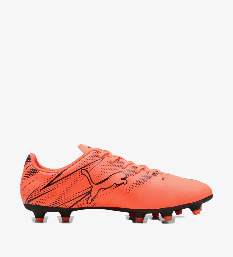 Puma Attacanto Fg/Ag Erkek Turuncu Çim Saha Kramponu