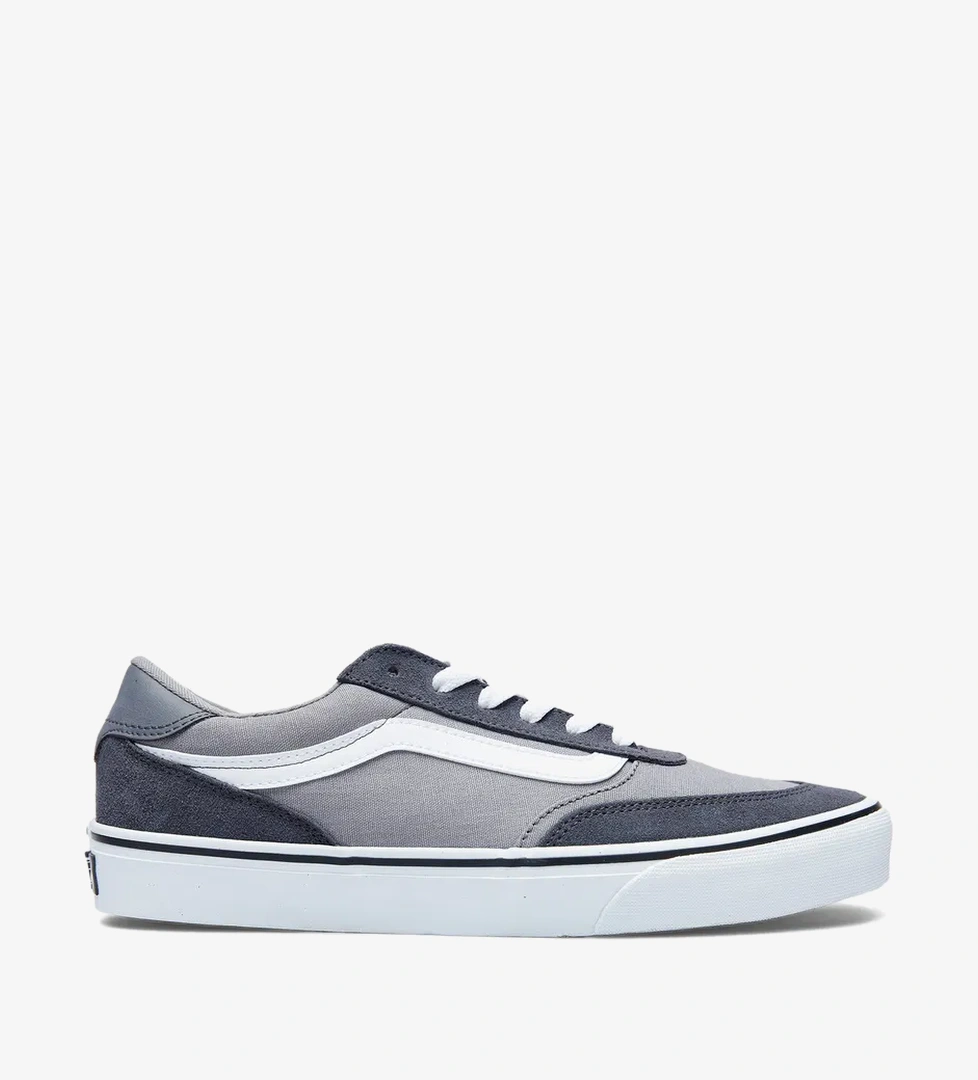 Vans Brooklyn Ls Erkek Gri Sneaker - Görsel 1