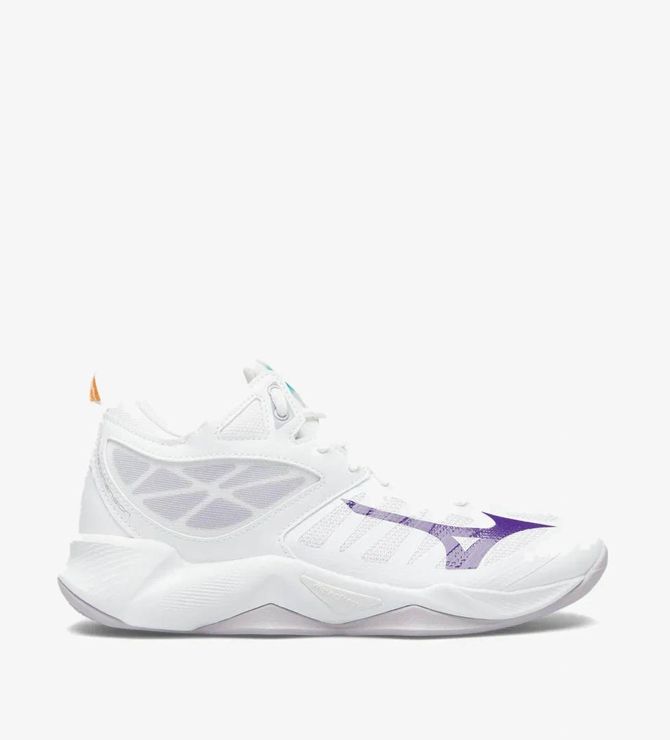 Mizuno Wave Dimension MID Kadın Beyaz Voleybol Ayakkabısı - Görsel 1