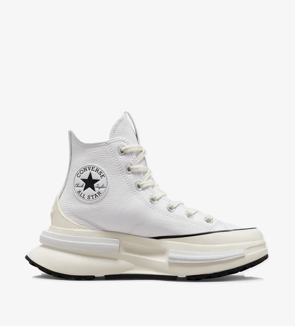 Converse Run Star Legacy Cx Foundational Unisex Beyaz Deri Platform Sneaker - Görsel 1
