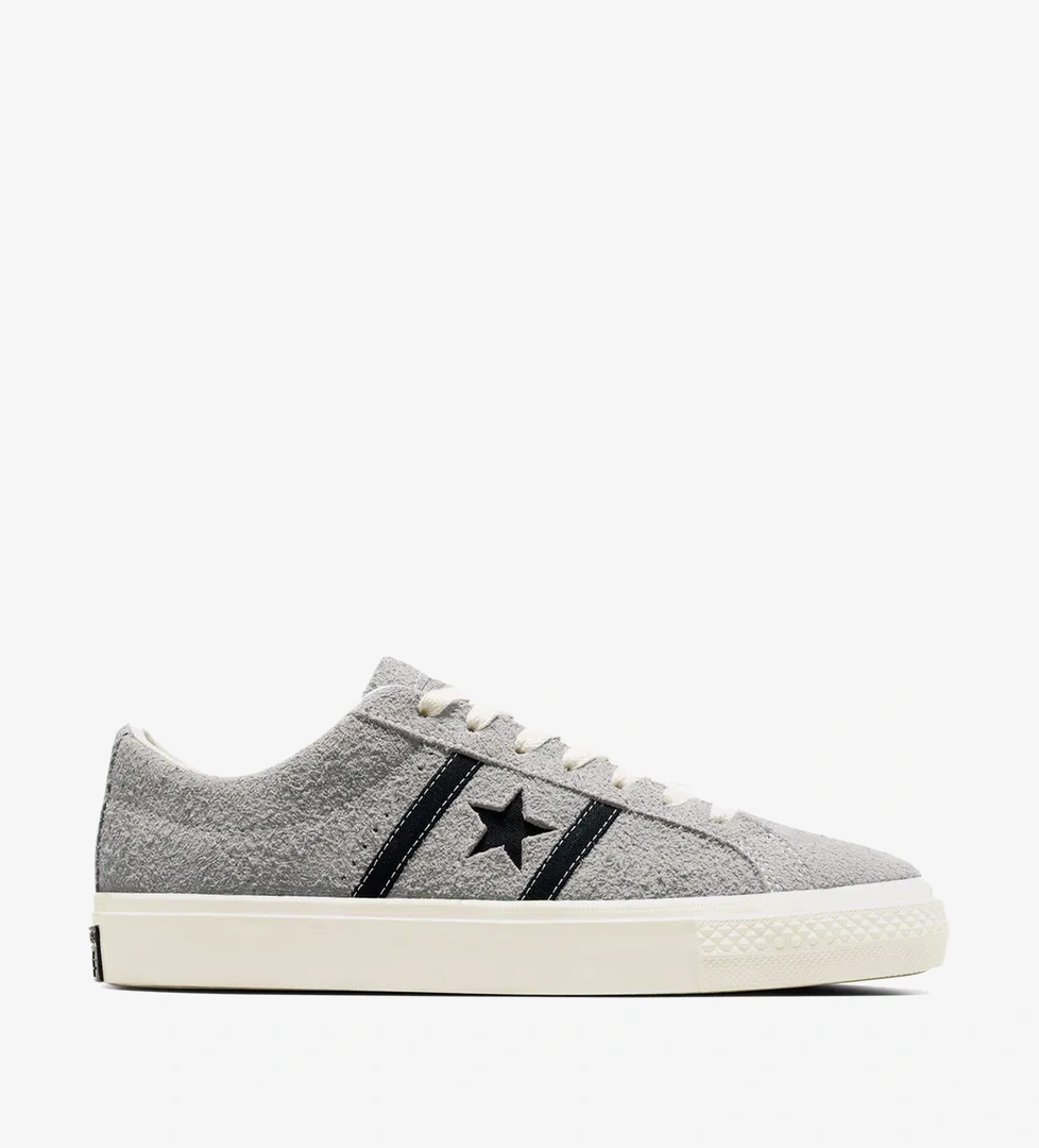 Converse One Star Academy Pro Unisex Gri Süet Sneaker
