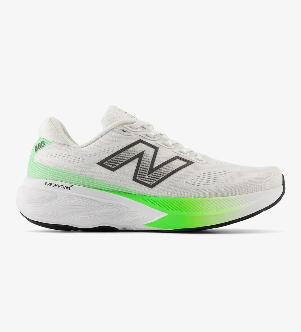 New Balance Fresh Foam 880 Erkek Beyaz Koşu Ayakkabısı - Görsel 1