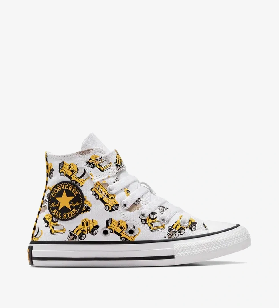 Converse Chuck Taylor All Star 1V Construction Truck Çocuk Beyaz Sneaker - Görsel 1