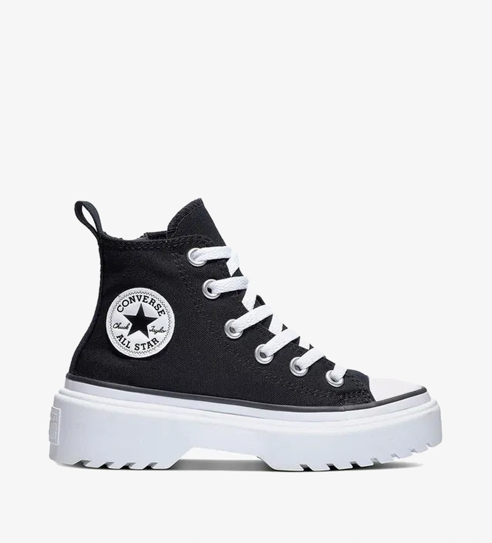 Converse Chuck Taylor All Star Lugged Lift Çocuk Siyah Platform Sneaker