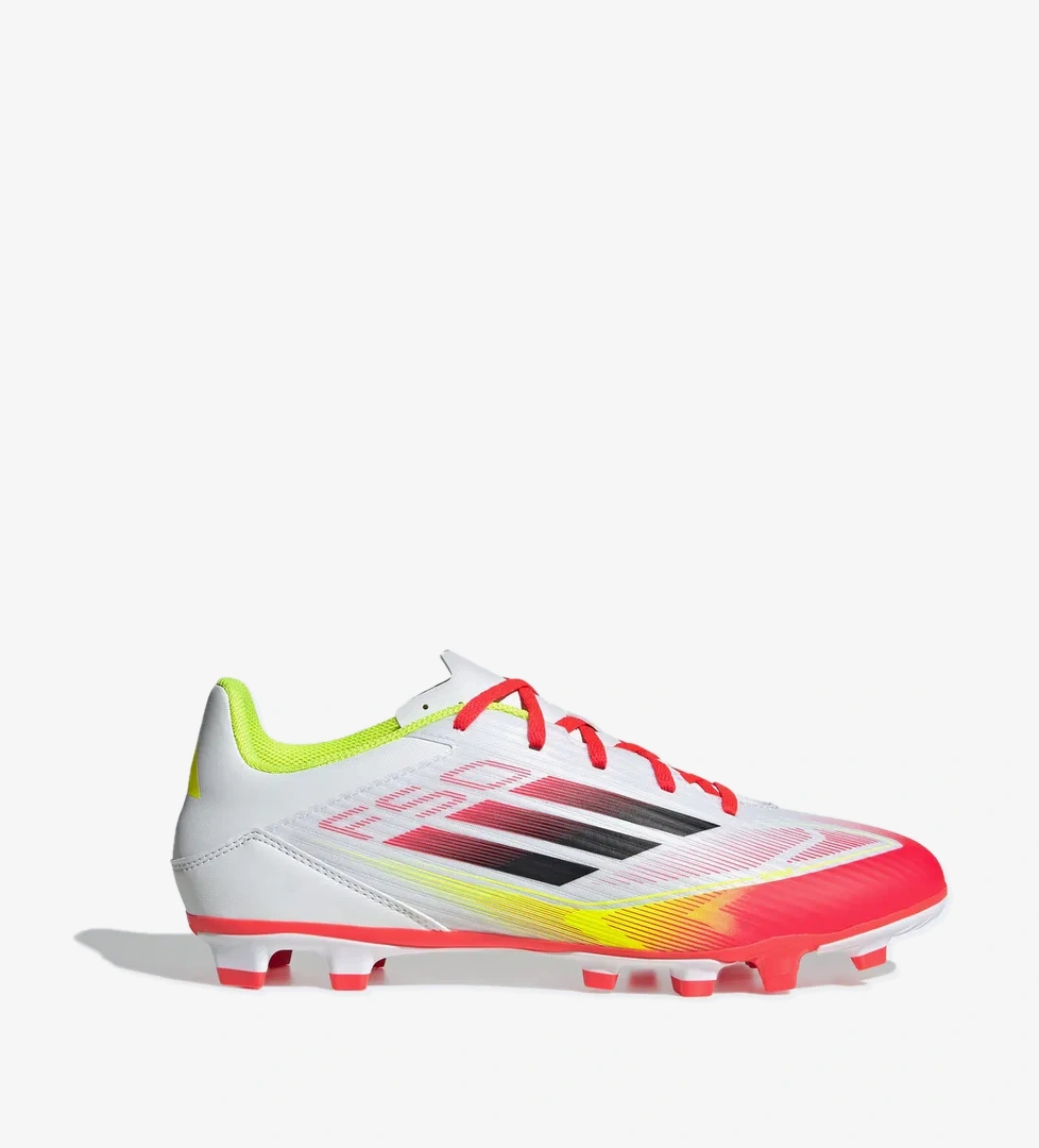 adidas F50 Club Erkek Beyaz Çim Saha Kramponu