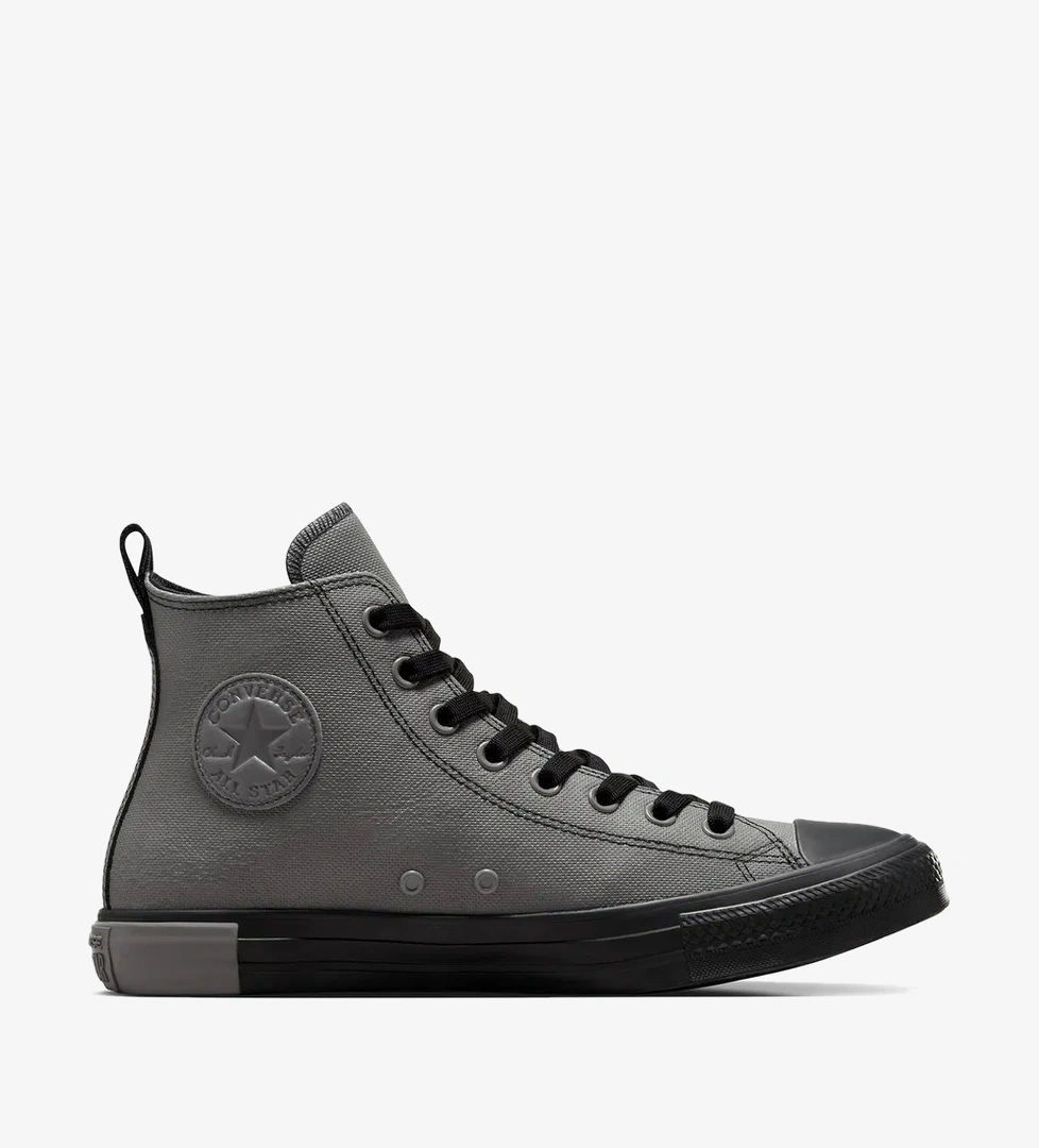 Converse Chuck Taylor All Star TecTuff Unisex Gri Deri Sneaker - Görsel 1
