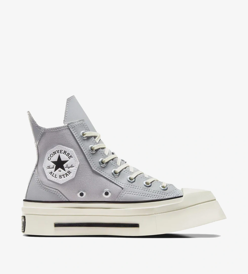Converse Chuck 70 De Luxe Squared Unisex Gri Platform Sneaker - Görsel 1