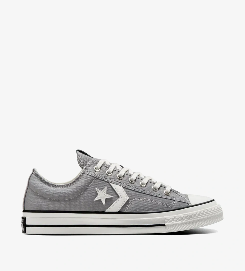 Converse Star Player 76 Unisex Gri Sneaker - Görsel 1