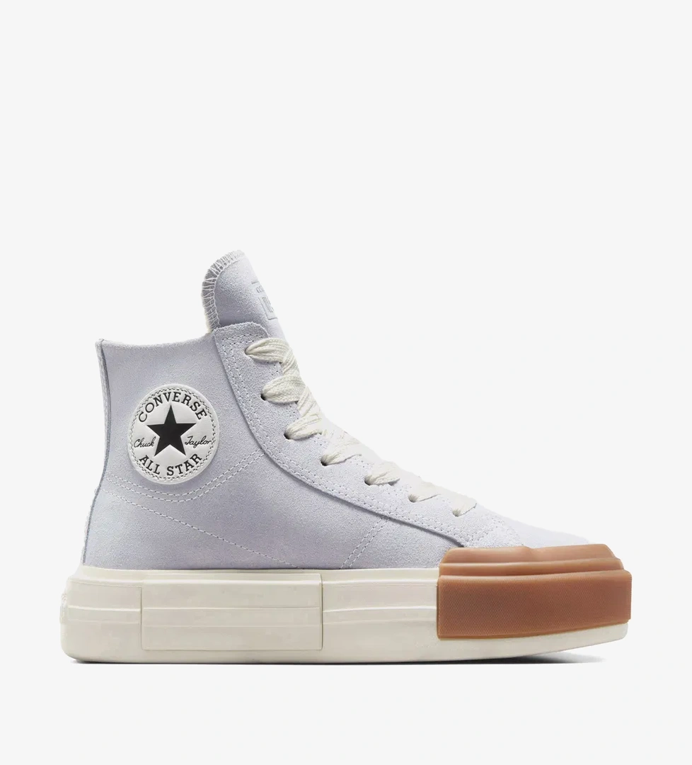 Converse  Cruise Unisex Lila Süet Platform Sneaker - Görsel 1