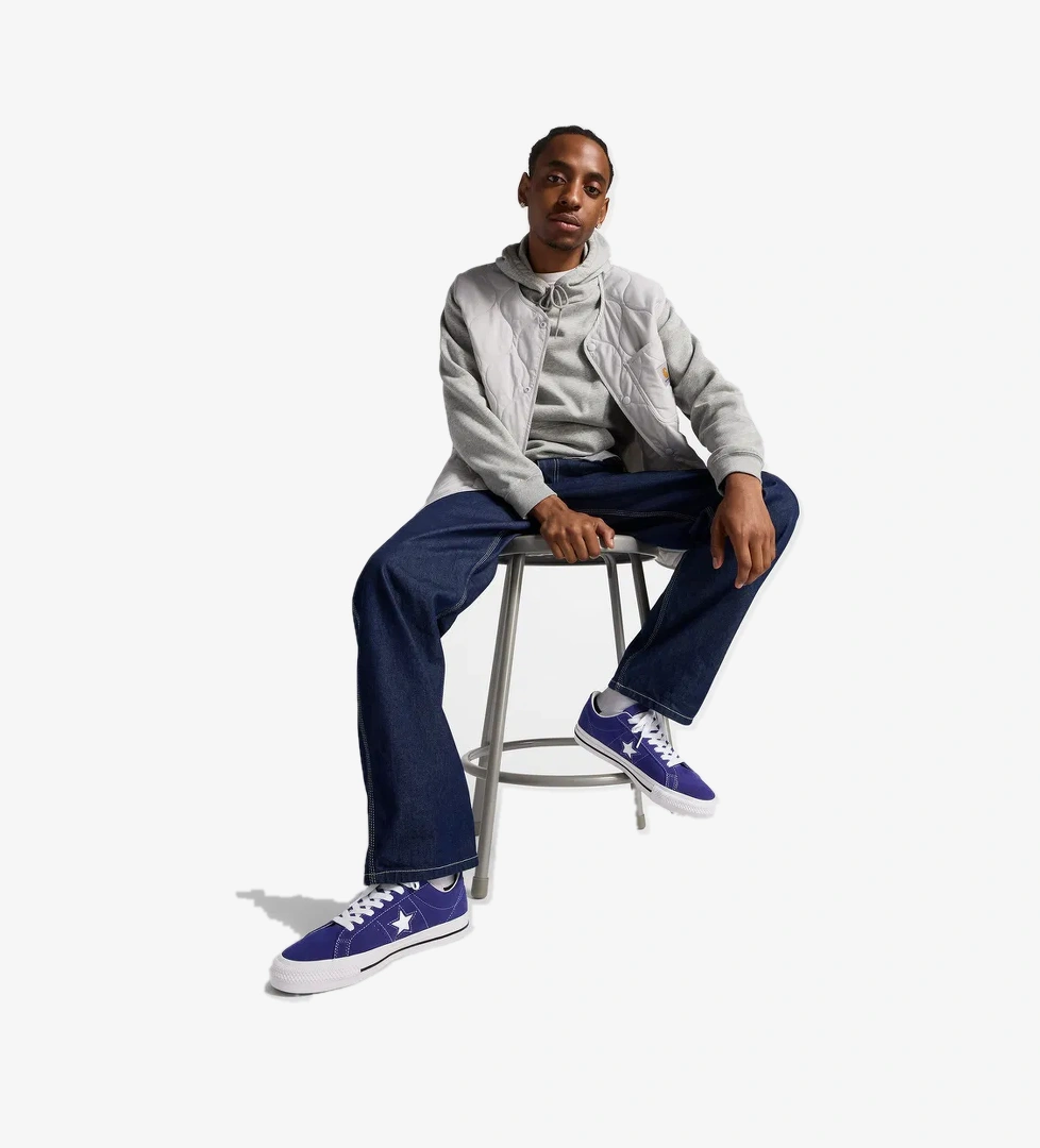 Converse One Star Pro Unisex Mor Süet Sneaker