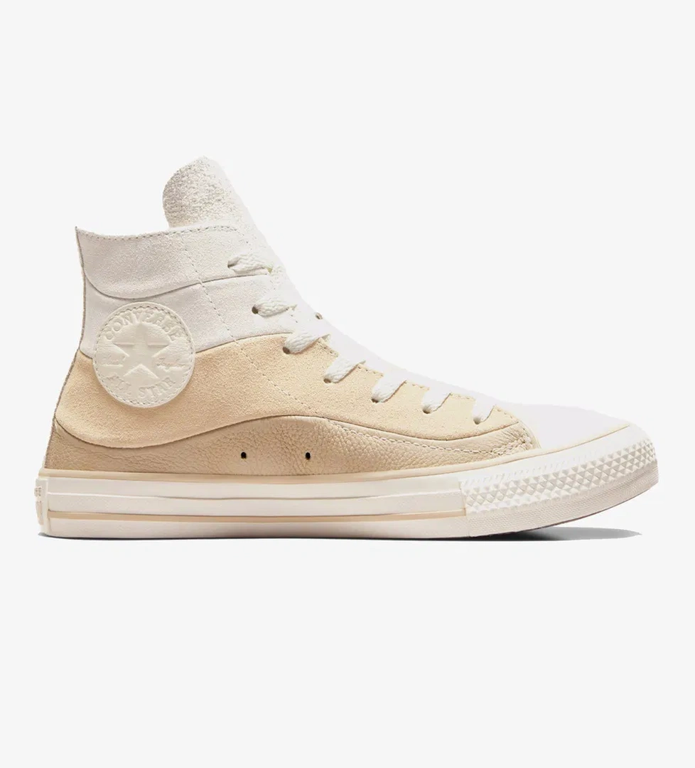 Converse Chuck Taylor All Star Unisex Krem Deri Sneaker