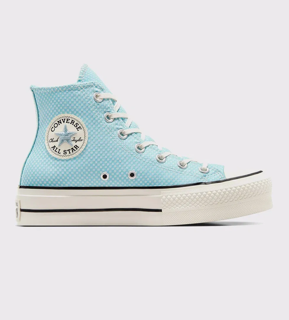 Converse Chuck Taylor All Star Lift Kadın Mavi Platform Sneaker - Görsel 1