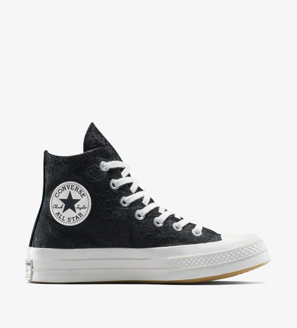 Converse Converse Chuck 70 Kadın Dantelli Siyah Sneaker Intersport'ta! Siyah - 1. görsel