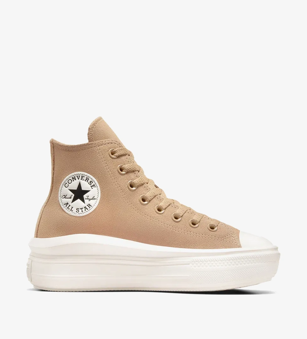 Converse Chuck Taylor All Star Move Platform Kadın Kahverengi Süet Sneaker