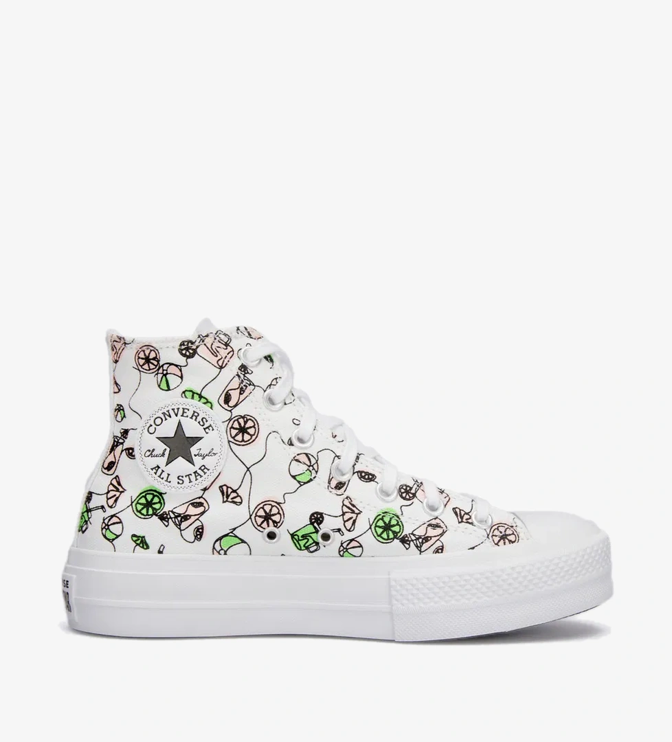 Converse Chuck Taylor All Star Lift Kadın Beyaz Platform Sneaker