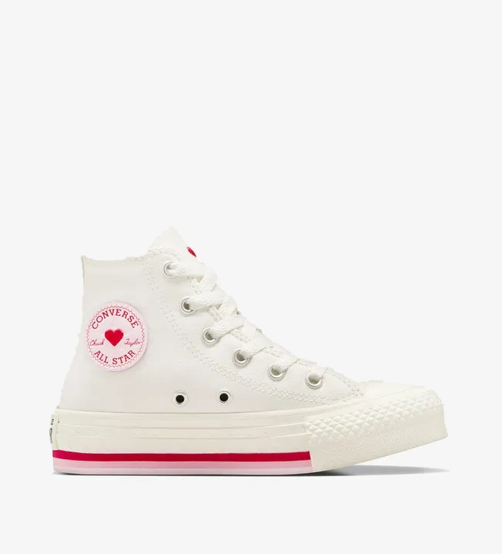 Converse Chuck Taylor All Star EVA Lift Çocuk Beyaz Platform Sneaker