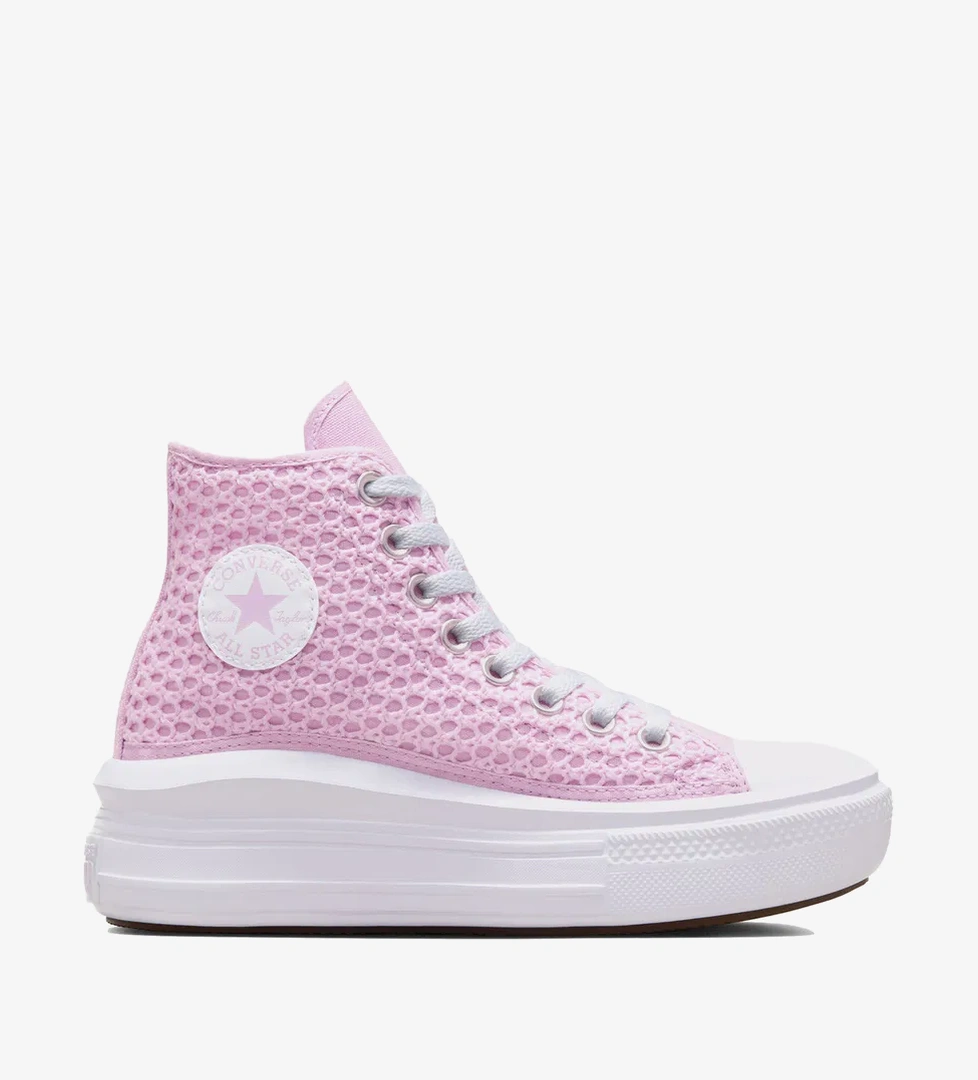 Converse Chuck Taylor All Star Move Çocuk Pembe Platform Sneaker