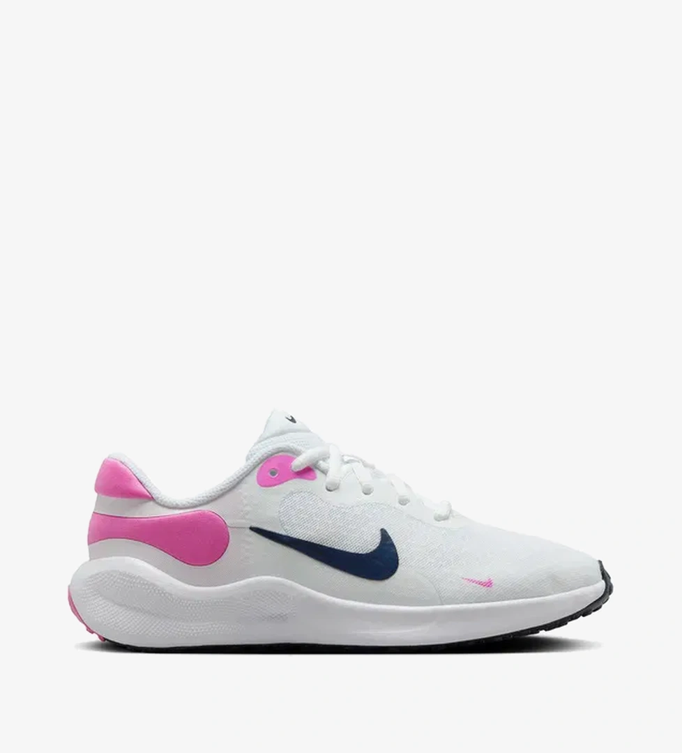Nike Revolution 7 Çocuk Beyaz Koşu Ayakkabısı - Görsel 1