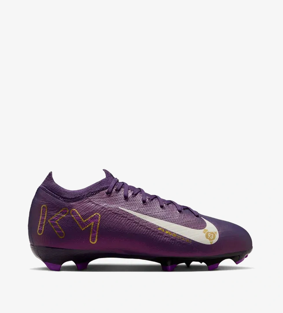 Nike Jr. Mercurial Vapor 16 Pro "Kylian Mbappe" Çocuk Mor Çim Saha Kramponu - Görsel 1