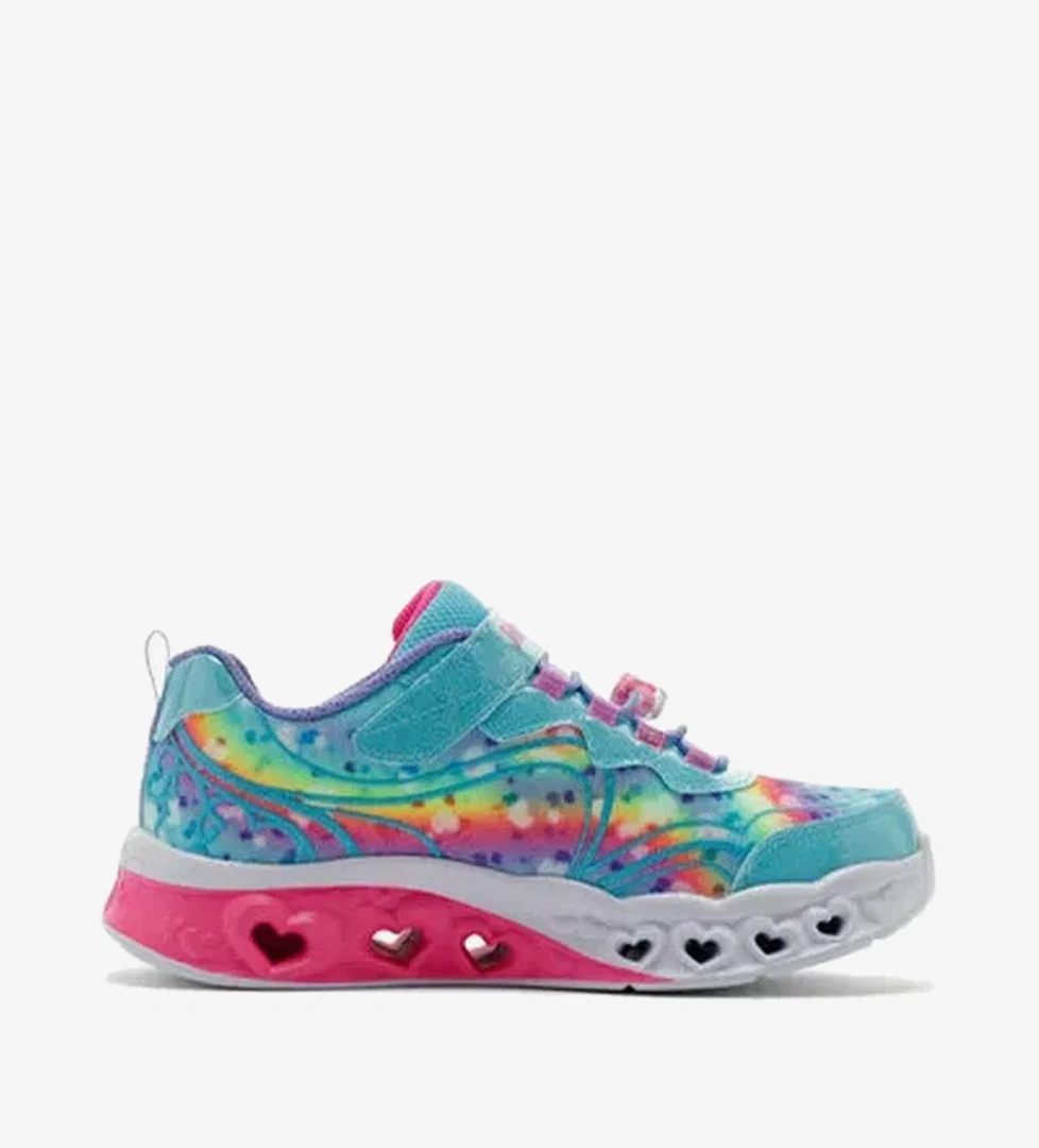 Skechers Skechers Flutter Heart Lights Groovy Swirl Çocuk Mavi Spor Ayakkabı Sneaker | Intersport Mavi - 1. görsel