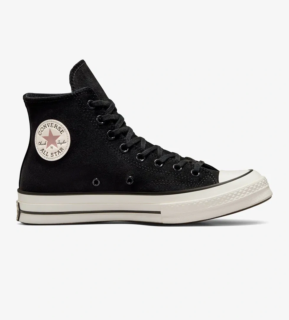 Converse Chuck 70 Unisex Siyah Süet Sneaker