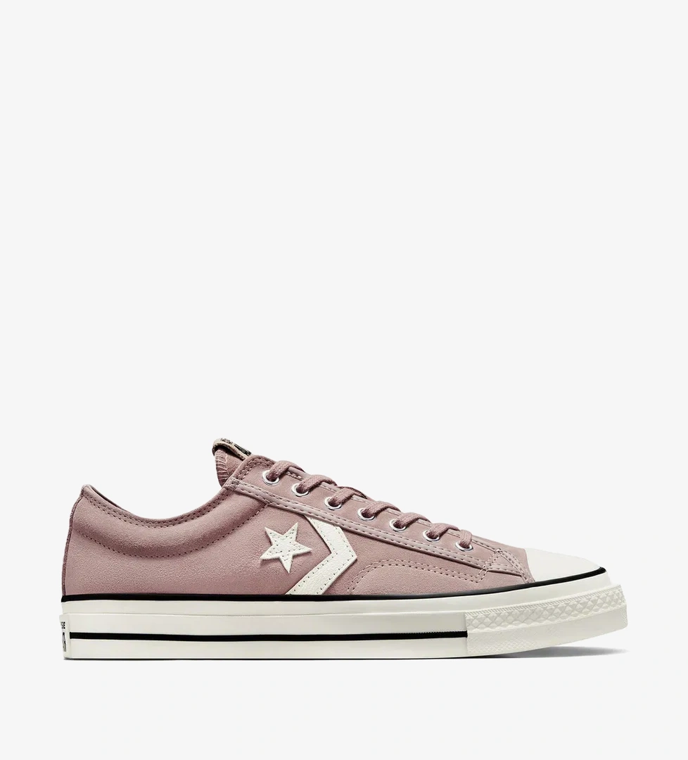 Converse Star Player 76 Unisex Pembe Deri Sneaker - Görsel 1