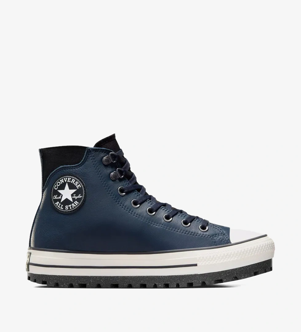 Converse Chuck Taylor All Star City Trek Unisex Lacivert Deri Bot