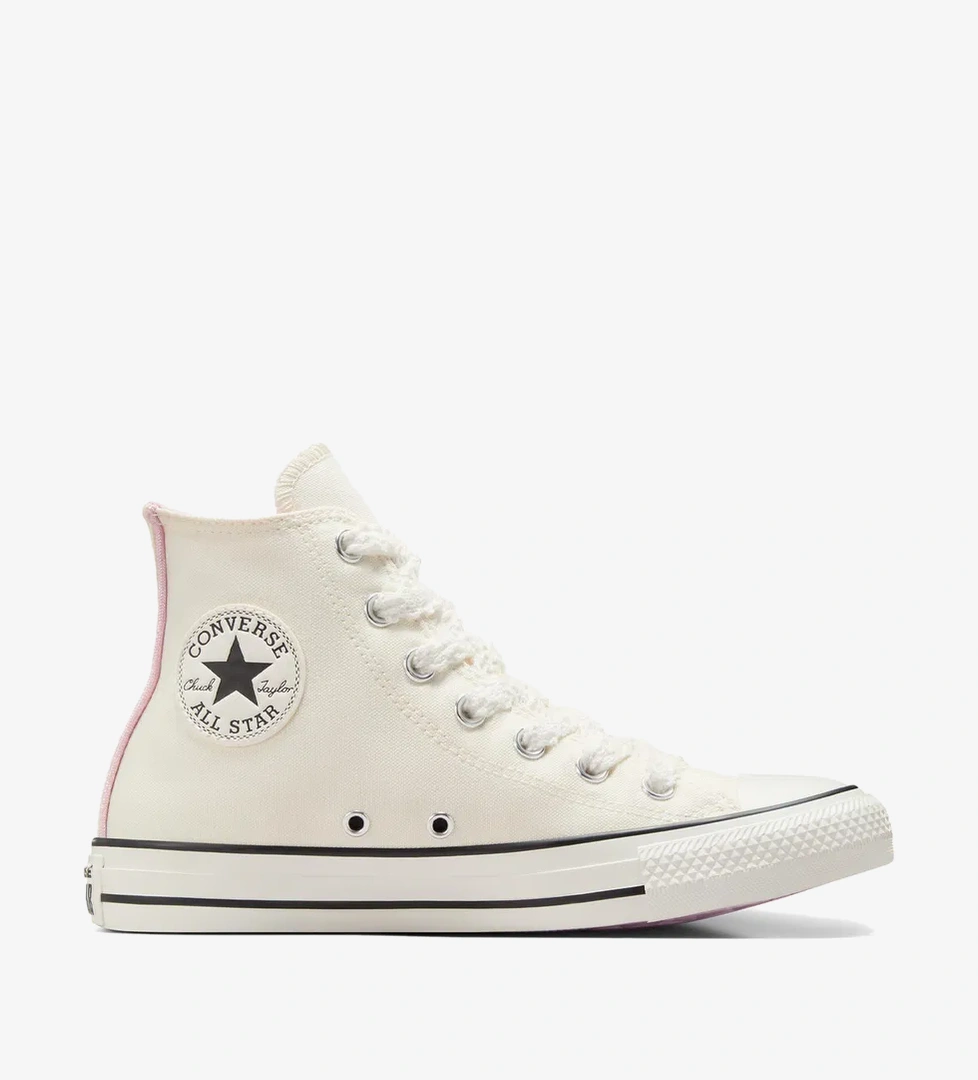 Converse Chuck Taylor All Star Crochet Laces Kadın Krem Sneaker