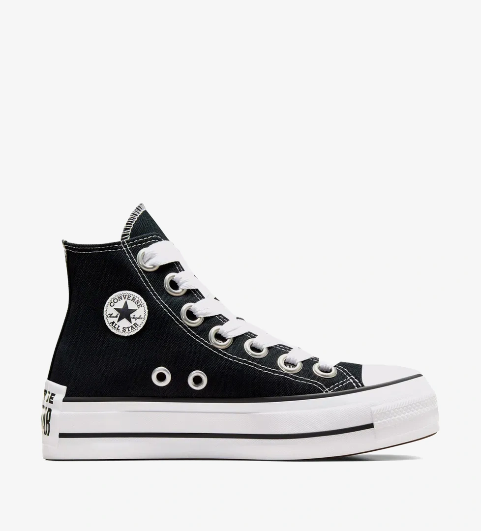 Converse Chuck Taylor All Star Lift Kadın Siyah Platform Sneaker