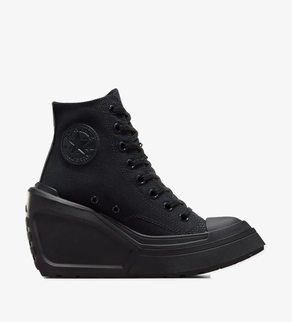 Converse Chuck 70 De Luxe Wedge Unisex Siyah Platform Sneaker