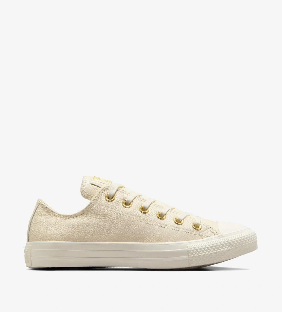 Converse Converse Chuck Taylor All Star Kadın Krem Deri Sneaker | Intersport Krem - 1. görsel