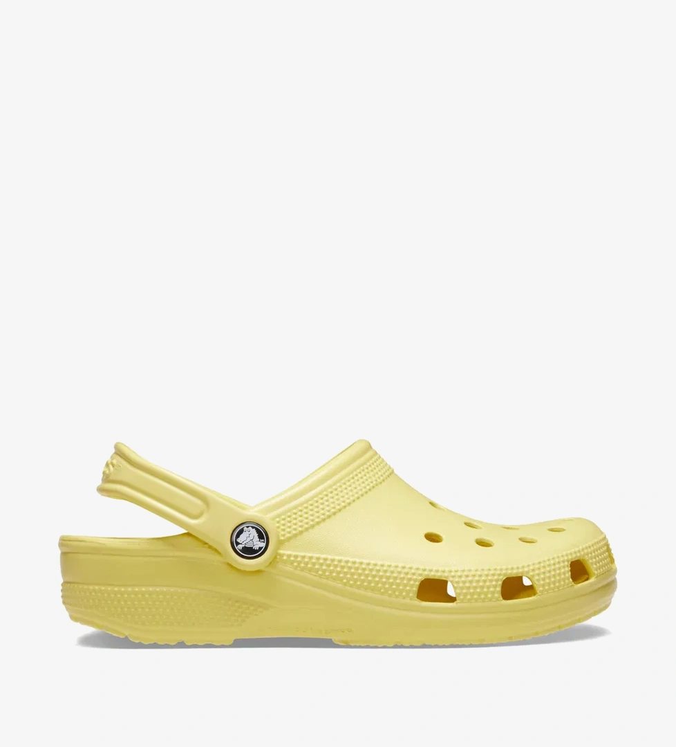 Crocs Classic Kadın Sarı Terlik - Görsel 1