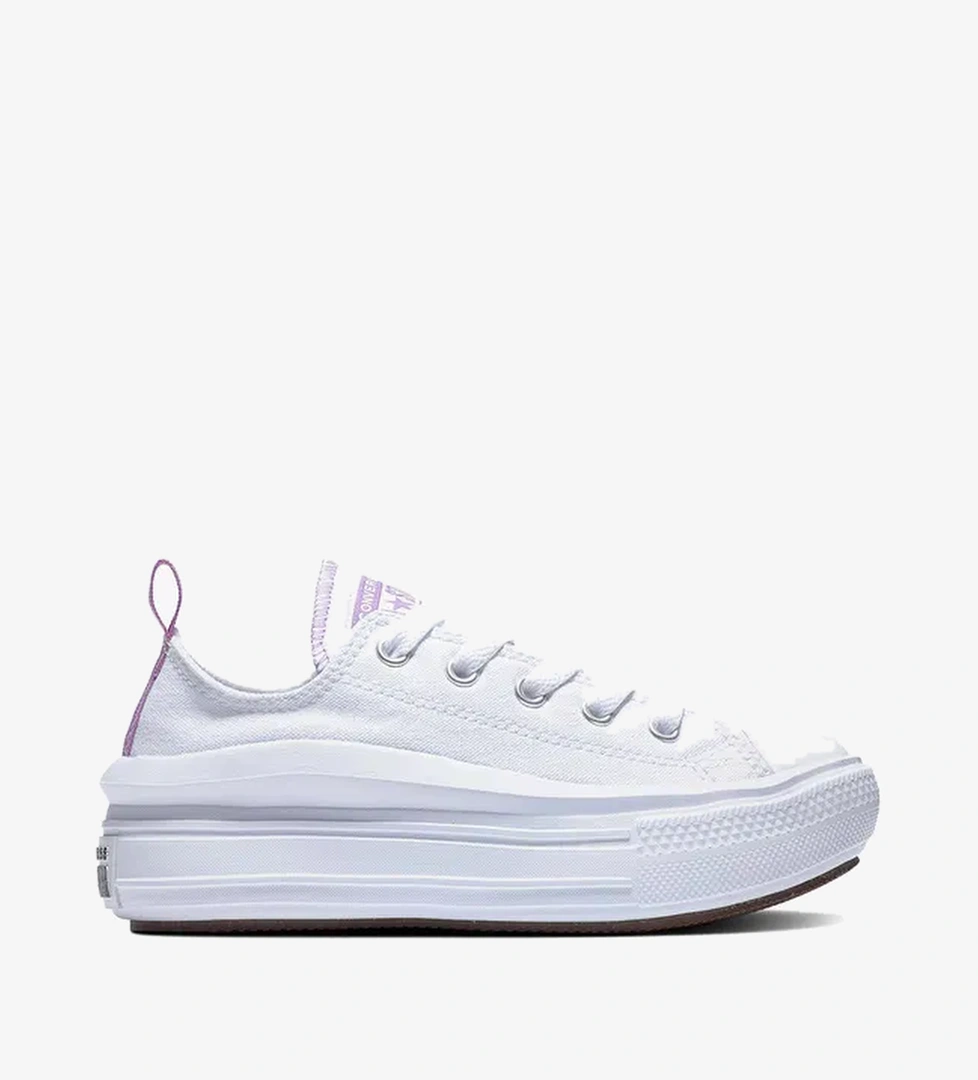Converse Chuck Taylor All Star Move Çocuk Beyaz Platform Sneaker
