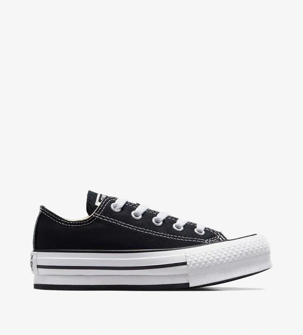 Converse Chuck Taylor All Star Eva Lift Çocuk Siyah Platform Sneaker - Görsel 1
