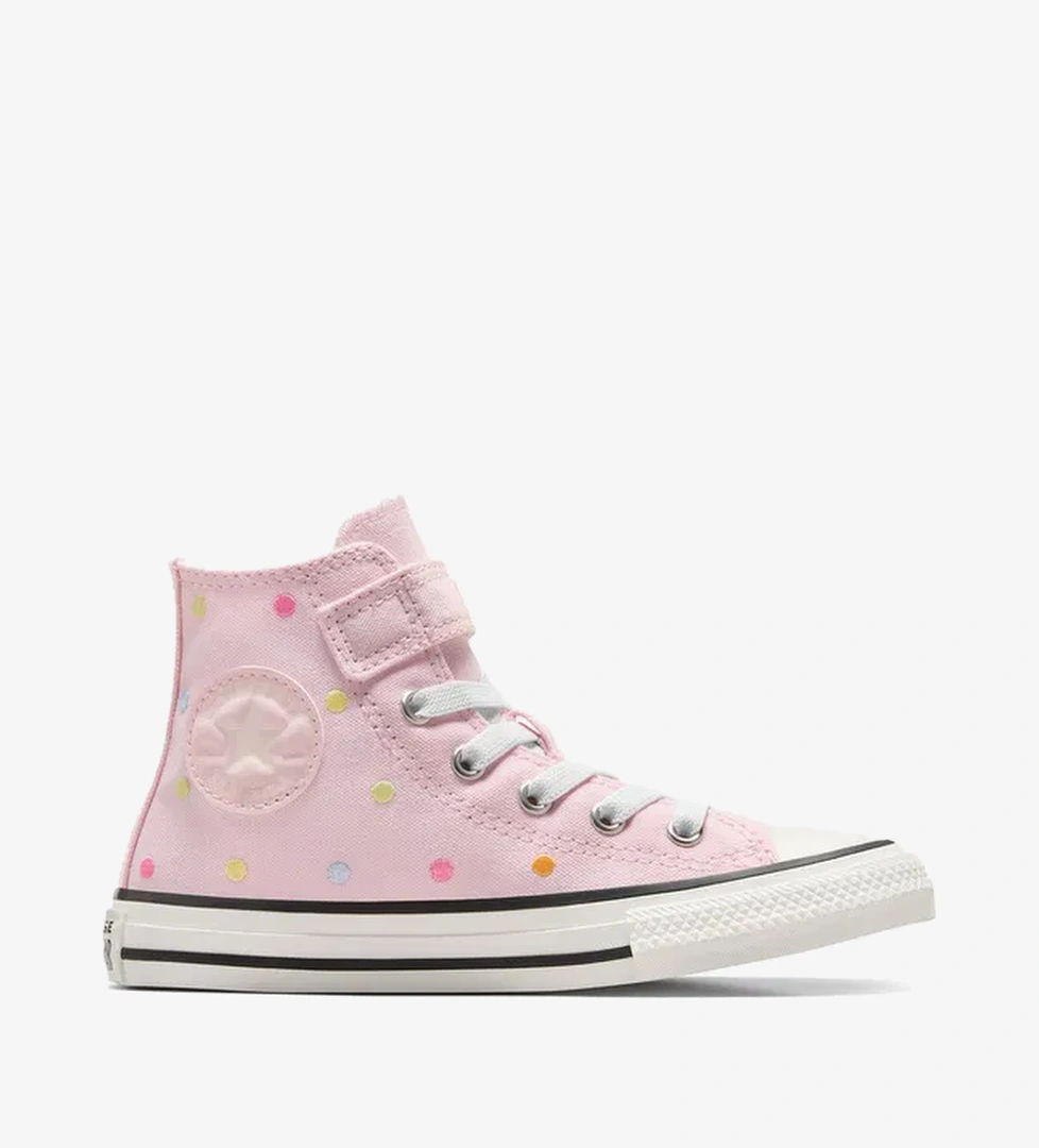 Converse Chuck Taylor All Star 1V Polka Dots Çocuk Pembe Sneaker
