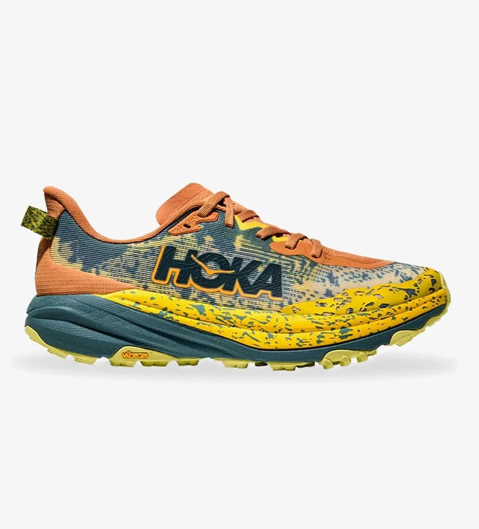 Hoka Speedgoat 6 Erkek Turuncu Arazi Koşu Ayakkabısı