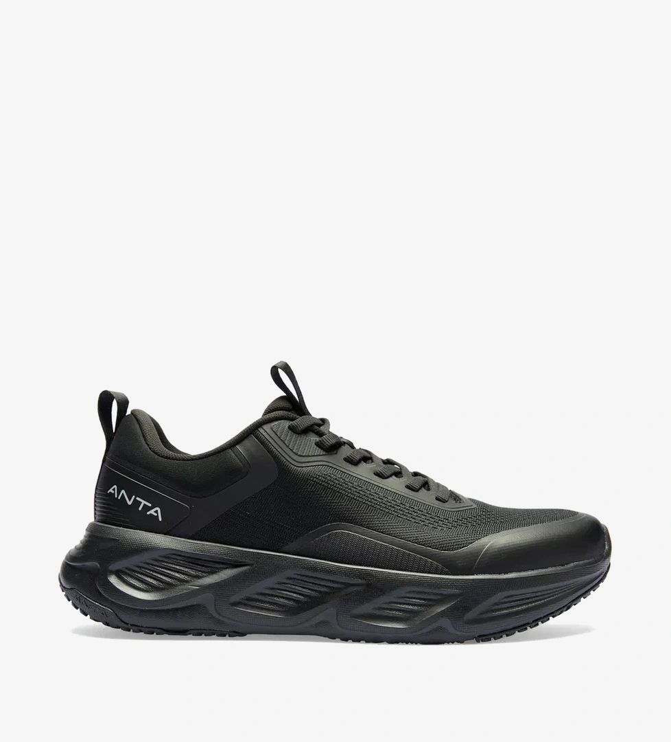 Anta Ebuffer Erkek Siyah Spor Ayakkabı