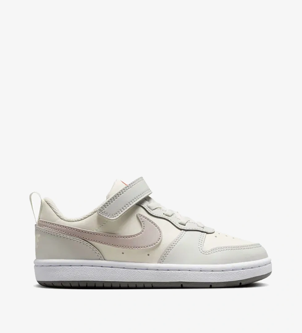 Nike Court Borough Low Recraft Çocuk Beyaz Sneaker - Görsel 1