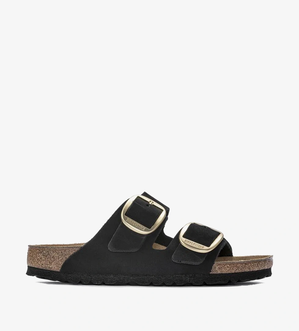Birkenstock Arizona Big Buckle Lenb Kadın Siyah Terlik