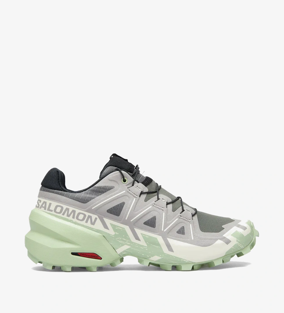 Salomon Speedcross 6 Kadın Gri Koşu Ayakkabısı