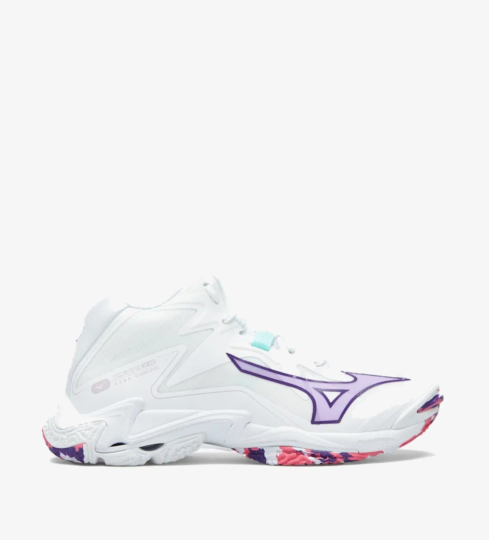 Mizuno Mizuno Wave Lightning Z8 Mid Kadın Beyaz Voleybol Ayakkabısı Voleybol Ayakkabıları | Intersport Beyaz - 1. görsel