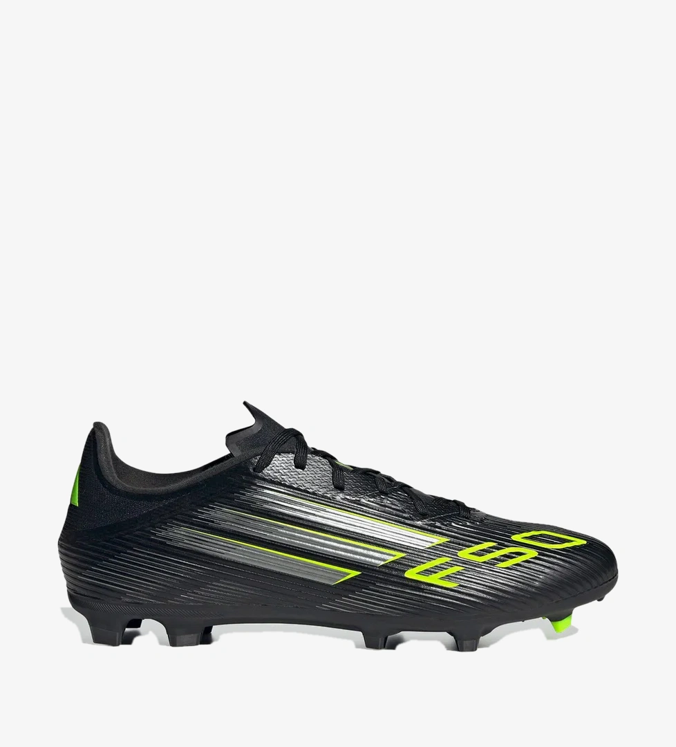 adidas F50 League Firm-Multi Ground Erkek Siyah Çim Saha Kramponu